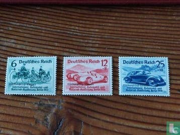 Duitse Rijk - Autosport, met opdruk - 1939, Verzenden, Postfris