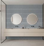 Wandtegel Blauw 5x30cm (Muurtegels, Muur- en plafondtegels), Nieuw, 20 tot 40 cm, 10 m² of meer, Wandtegels