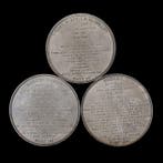 Frankrijk. Lot de 3 médailles Série des Rois de France, Postzegels en Munten