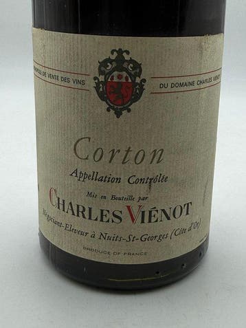 1982 Charles Vienot - Corton Grand Cru - 1 Fles (0,75 liter)