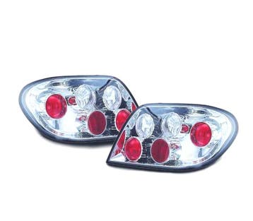 FEUX ARRIÈRE POUR CITROEN XSARA 00-04 FOND CHROMÉ, Verzenden