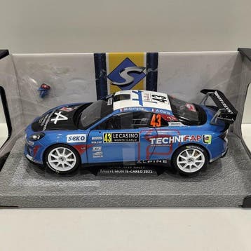 Solido 1:18 - Modelauto - Alpine A110 Rally #43 Rallye