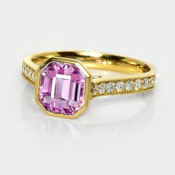 Sans prix de réserve - Bague - 14 carats Or jaune, HRD 2,65, Nieuw