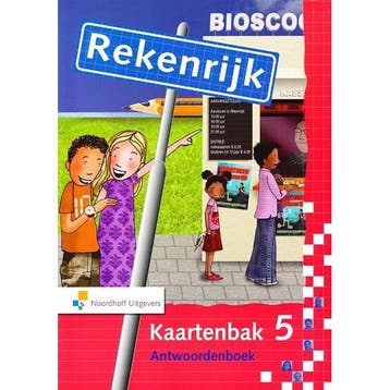 Rekenrijk versie 3 Antwoordenboek Kaartenbak groep 5, Verzenden, Nieuw