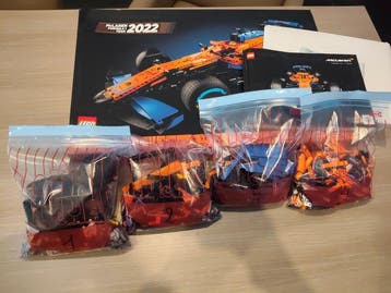 Lego Set - 42141 - Technic - McLaren Formula 1 Team 2022, Nieuw