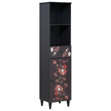 vidaXL Badkamerkast Multikleur 38 x 33,5 x 160 cm Massief, Verzenden, Nieuw