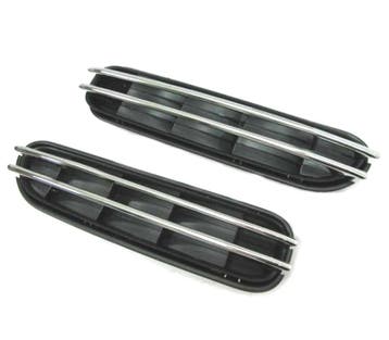CALANDRES BMW SÉRIE5 E60 E61 03-07 NOIR CHROMÉ LOOK M5, Verzenden