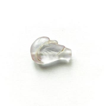 bactrien ou sino-sibérien Cristal de roche Talisman en perle