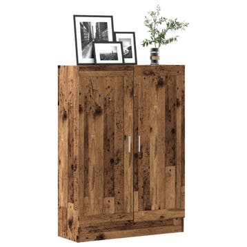 vidaXL Boekenkast 82,5x30,5x115 cm bewerkt hout oud, Verzenden, Nieuw