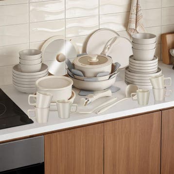 Keukenstartersset voor 6 personen met servies, Nieuw