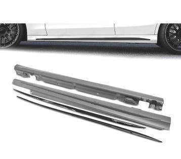 BAS DE CAISSE MERCEDES CLASSE C W205 14-21 LOOK AMG C63, Verzenden