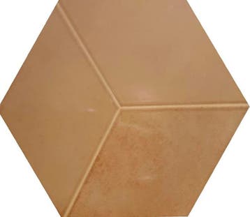 19,8x22,8 HEX KINGSBURY OCRE Glans, Ophalen of Verzenden