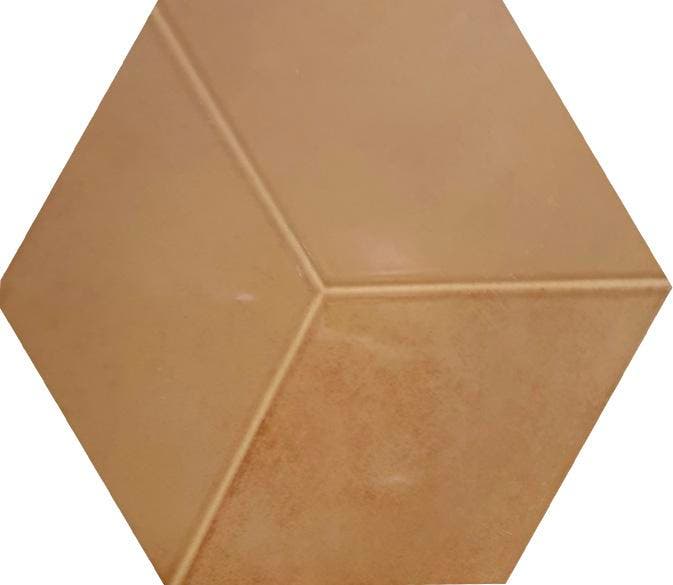19,8x22,8 HEX KINGSBURY OCRE Glans, Bricolage & Construction, Dalles & Carrelages, Enlèvement ou Envoi