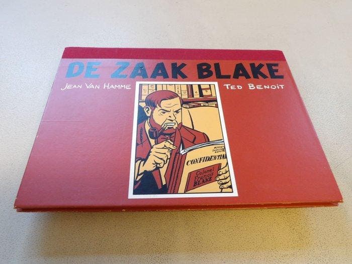 Blake en Mortimer - De Zaak Blake - portfolio - map met 12, Boeken, Stripverhalen