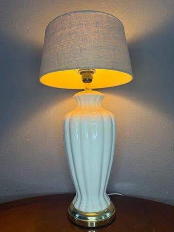 Rivièra Maison - Lampe de table - Céramique, Tissu -