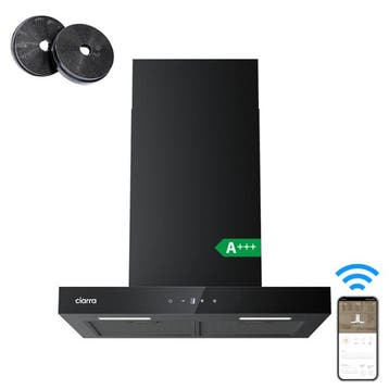2dekans | Ciarra Wand-afzuigkap CBCB6102 - 60 cm - Wi-Fi App, Ophalen of Verzenden