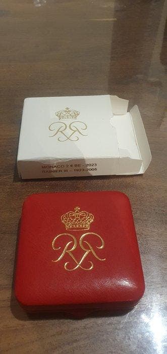 Monaco. 2 Euro 2023 Rainier III Proof, Postzegels en Munten