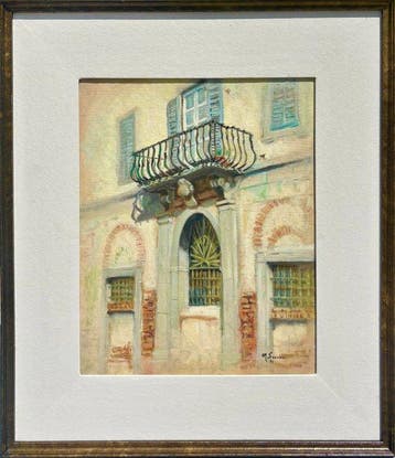 Marino Socci (1933-2022) - Il vecchio terrazzino