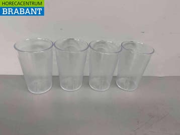 HCB BBP Polycarbonaat onbreekbare glazen bekers beker 231 ml, Ophalen of Verzenden, Nieuw in verpakking