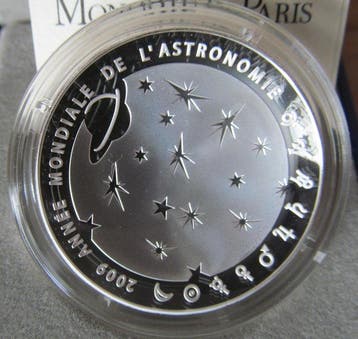 France. 10 Euro 2009 Astronomie Proof (Sans prix de