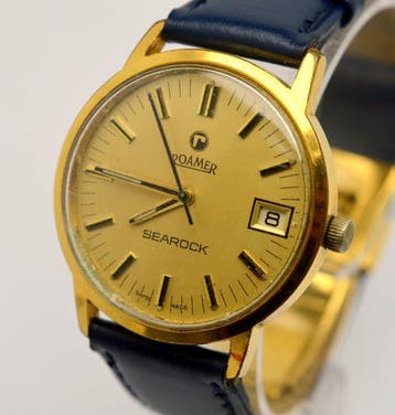 Roamer - Searock 17 Jewels Swiss Made mechanical vintage