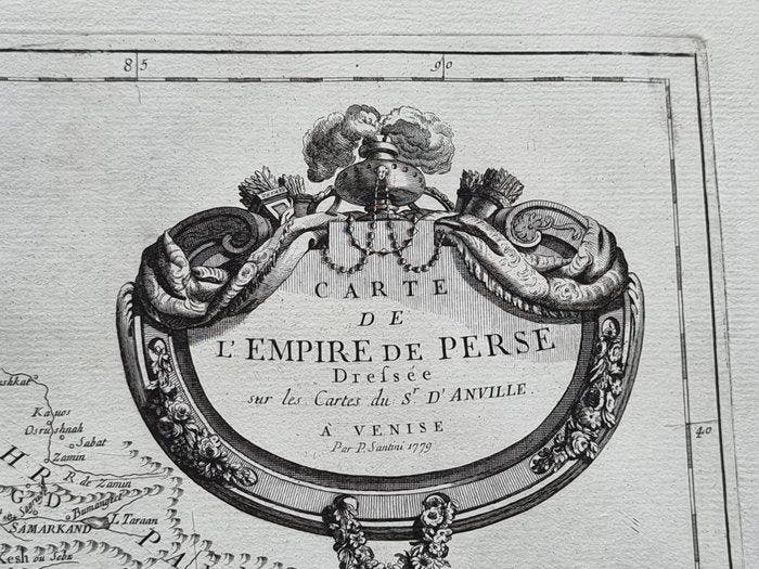 . - Iran, Irak, Perzië, Zwarte Zee, Kaukasus, Kasjmir,, Livres, Atlas & Cartes géographiques