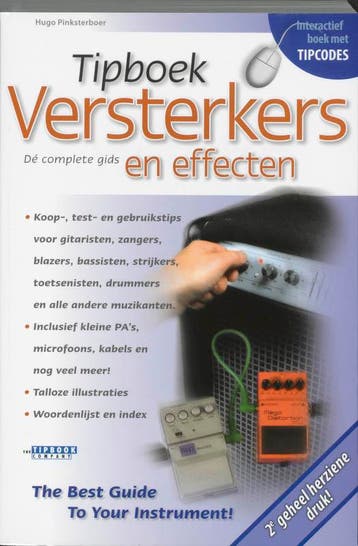 Tipboek versterkers en effecten / Tipboek-serie, Verzenden, Gelezen, Hugo Pinksterboer