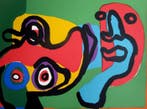 Karel Appel (1921-2006) - Meeting the Sun, Antiek en Kunst