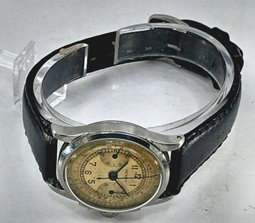 Zenith Le Locle - Stahl Chronograph - Kaliber 136 (Erstes, Nieuw