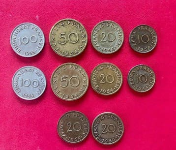 Duitsland. 100 Franken (Zonder minimumprijs)
