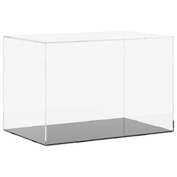 Vitrinekast 3mm | Retour deal | Sla je slag, Huis en Inrichting, Kunststof, Verzenden, 50 tot 100 cm, Zo goed als nieuw