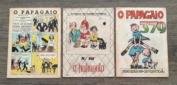 O Papagaio - Première parution de Tintin en couleur - 3
