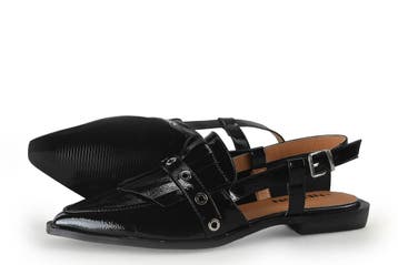 Nelson Slingbacks in maat 40 Zwart, Vêtements | Femmes, Chaussures, Verzenden