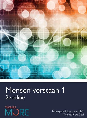 Mensen verstaan 1, 2e custom editie Thomas More college, Verzenden, An Opsteyn