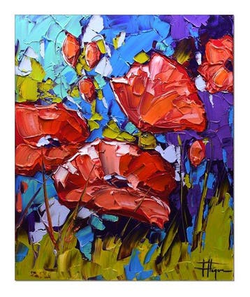 Olivier Pfleger - Mandrafina  Coquelicot  LARGE