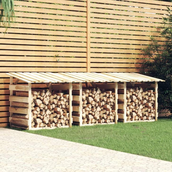 vidaXL Pergolas met dak 3 st 100x90x100 cm geïmpregneerd, Jardin & Terrasse, Poteaux, Poutres & Planches, Envoi
