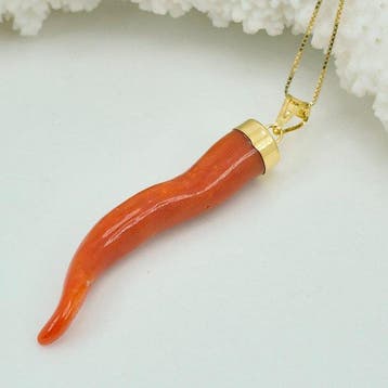 Koraal - Zilver, Verguld - Ketting met hanger - CORALLO, Verzamelen, Nieuw
