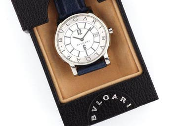 Bvlgari - Solotempo - Zonder minimumprijs - ST35S - Unisex -, Nieuw