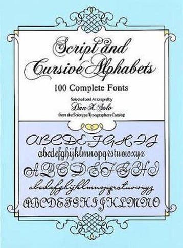Script and Cursive Alphabets 9780486253060 Dan X. Solo, Verzenden, Zo goed als nieuw, Dan X. Solo