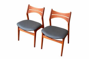 Chris. Christensen - Erik Buch - Stoel (4) - 310 - Teak,