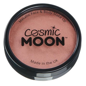Cosmic Moon Metallic Pro Face Paint Cake Pots Rose Gold 36g, Verzenden, Nieuw