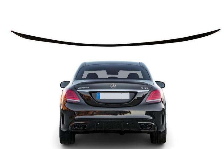 Carnamics Achterspoiler |   |  zwart glanzend, Auto-onderdelen, Carrosserie, Nieuw, Verzenden