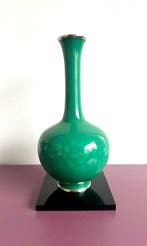 Vase - Émail - Japon - Ando Jubei (Sans prix de réserve)