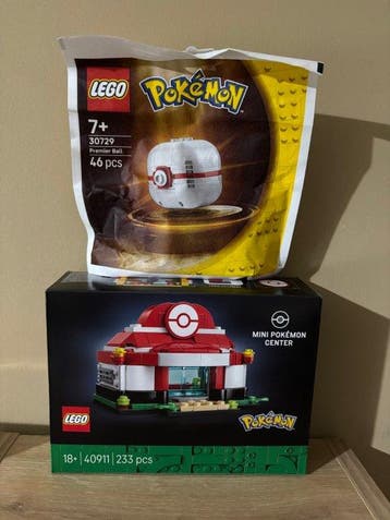 Lego Set - 40911 - Pokémon - Mini Pokémon Center, Nieuw
