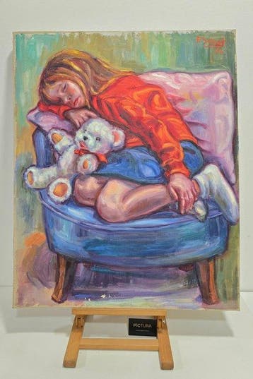 Francisca Salvat Homs (1946) - Sueños de infancia, Antiek en Kunst