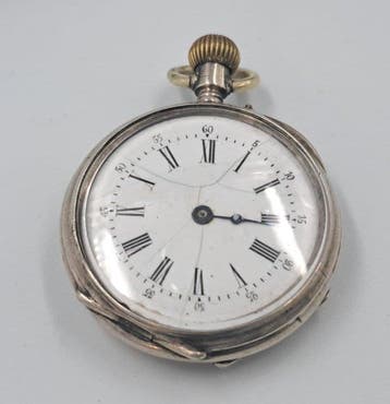 Pièces dhorlogerie (3) - O.a. Roskopf, Zentra - - Argent, Antiek en Kunst