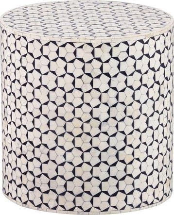 WOOOD Neva Sidetable - Bone Inlay — zo goed als nieuw, Verzenden, Nieuw