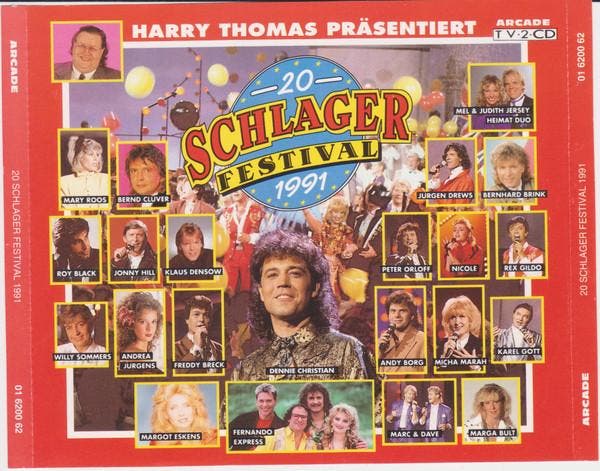Various - Harry Thomas Präsentiert Schlagerfestival 1991, CD & DVD, CD | Pop, Envoi