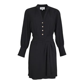 Ba&sh • korte zwarte jurk Takie • 32 (0), Verzenden, Zwart, Maat 42/44 (L), Nieuw