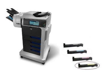 HP - Huismerk Toner Geel voor CM4540 MFP (CF032A), Computers en Software, Printerbenodigdheden, Ophalen of Verzenden, Nieuw, Toner